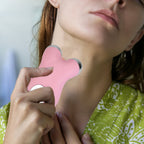 1Pc Micro-current Face Massager Rechargeable Face Neck Roller Intelligent Facial Massager With 5 Gears For Skin Tightening Skin Lifting Wrinkle Reducing