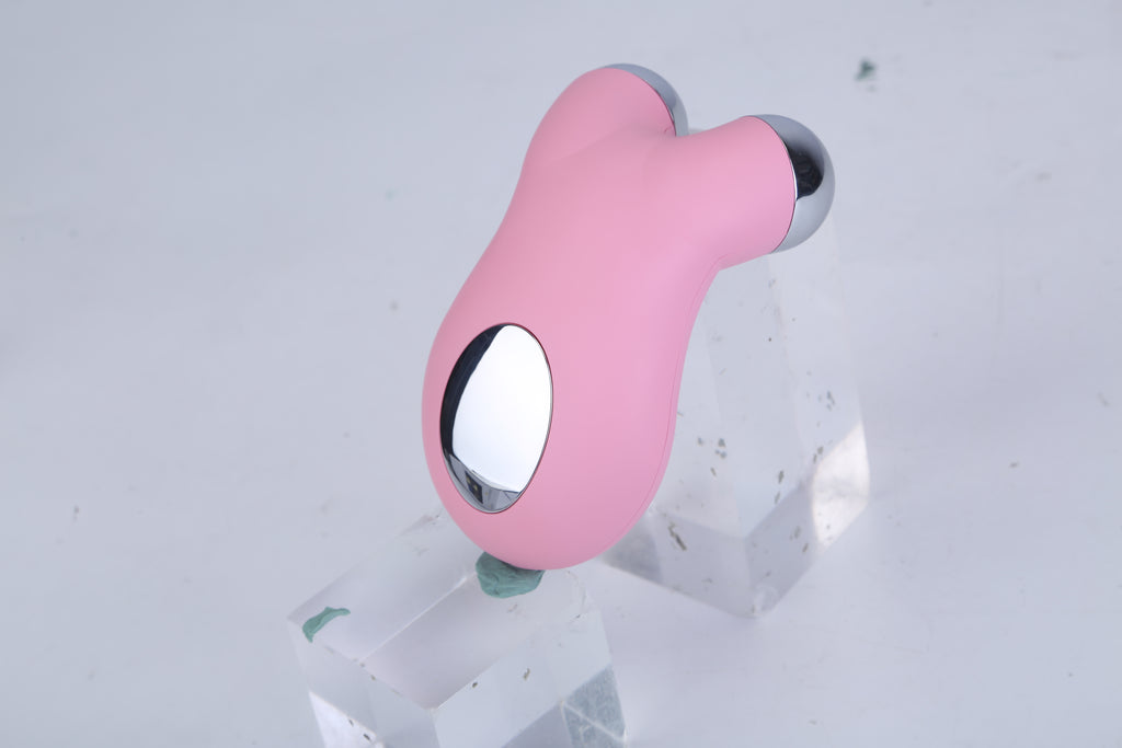 1Pc Micro-current Face Massager Rechargeable Face Neck Roller Intelligent Facial Massager With 5 Gears For Skin Tightening Skin Lifting Wrinkle Reducing