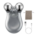 1Pc Micro-current Face Massager Rechargeable Face Neck Roller Intelligent Facial Massager With 5 Gears For Skin Tightening Skin Lifting Wrinkle Reducing